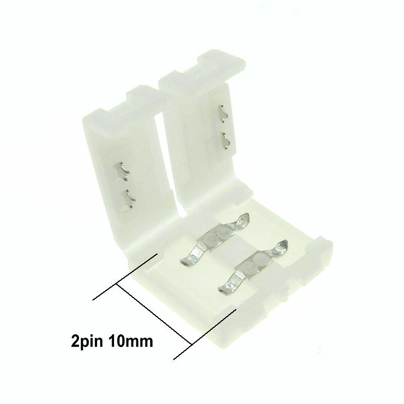 Разъемы для светодиодной ленты 2pin 8 мм/2pin 10 мм/4pin 10 мм/5pin 10 мм Свободный сварочный разъем 5 шт./лот.