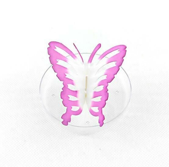 IWish-Arbre papillon rose magique en papier pour enfants, 6x7cm, 2019