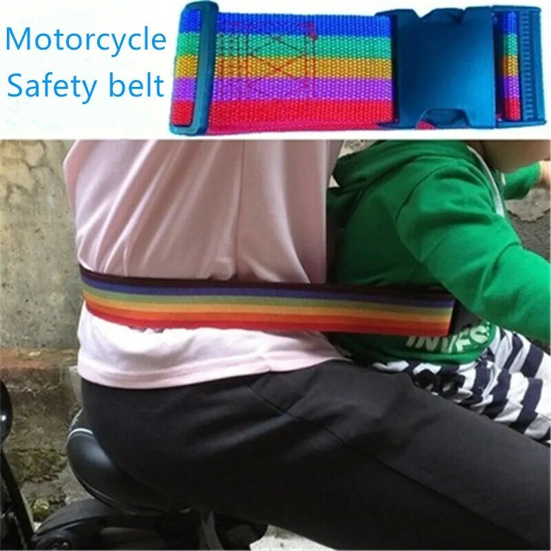 Cinto de segurança da motocicleta das crianças cinto de segurança da motocicleta do bebê cadeira de jantar elétrica cinta de segurança do carro streaked cinto de segurança das crianças
