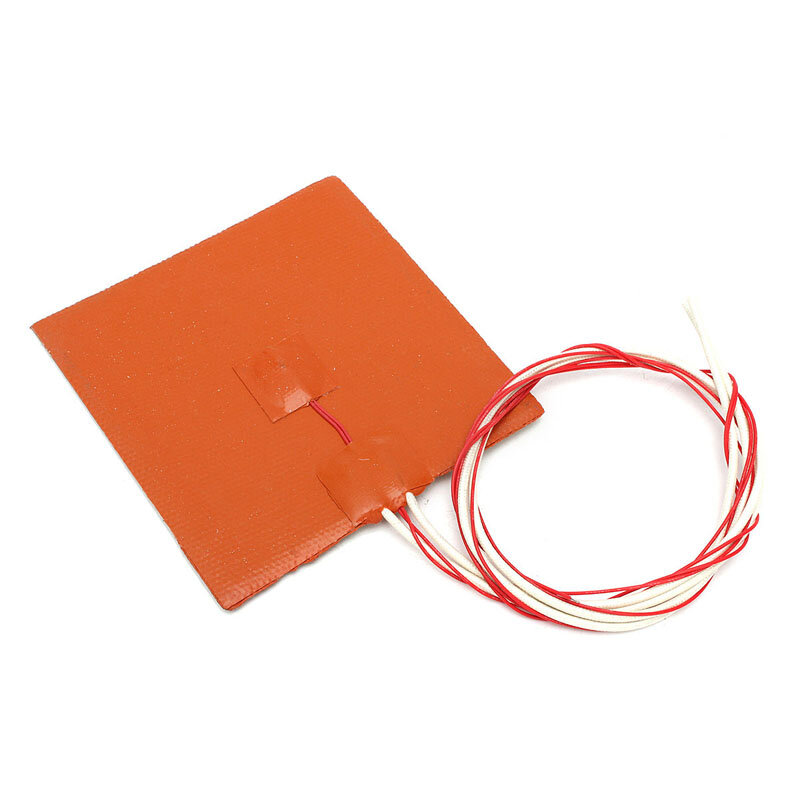 12x12cm Silicone 120W 12V Heater Pad Heating Mat For 3D Printer Heated Bed