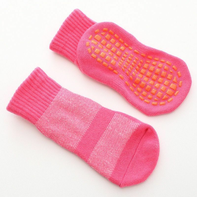 Meias antiderrapantes respiráveis para meninos e meninas, meias de toalha de casa, meias fofas para tornozelo, algodão doce, outono, inverno