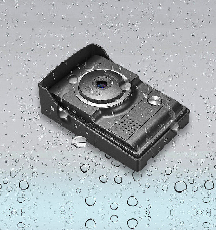 Домофон для 4-проводных камер, проводной видеодомофон, домофон, входная система