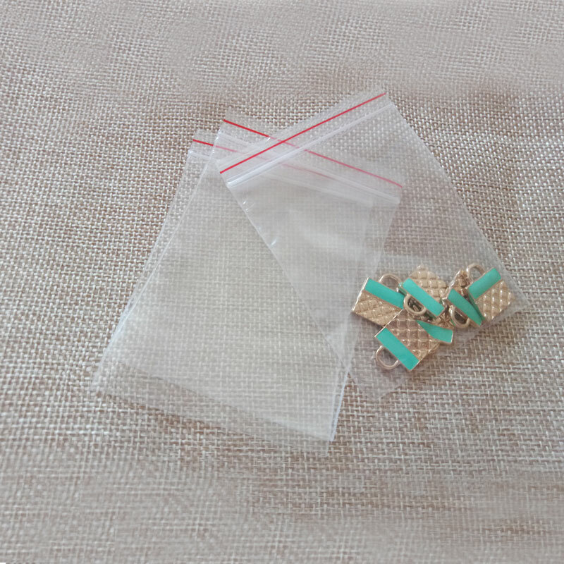 Sacolas zip-lock transparente 8x12, sacos plásticos para presente, natal, jóias, e exibição de embalagens, 1000 peças