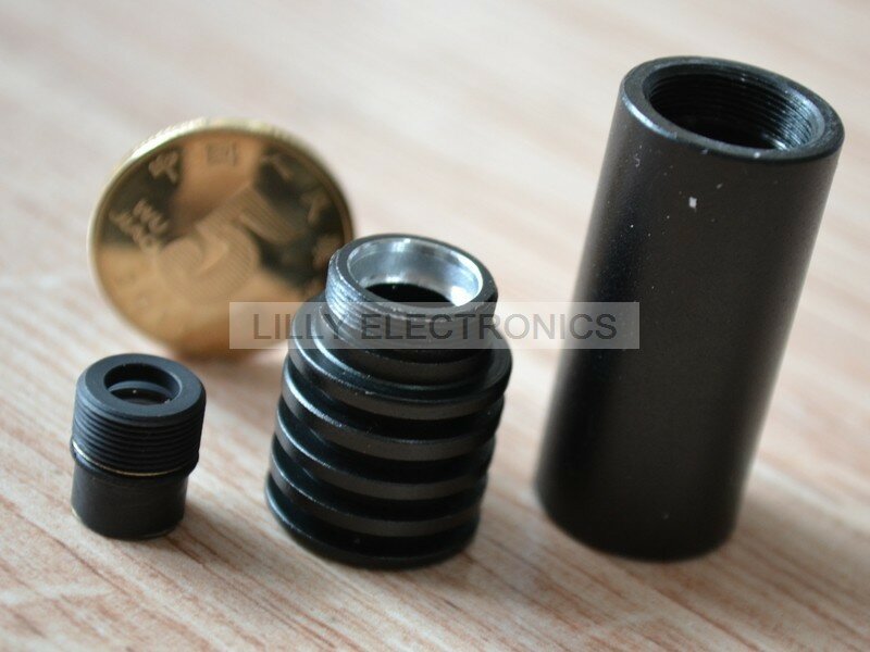 Carcasa de diodo láser, lente de plástico de 16x50mm, 5,6mm, 650nm