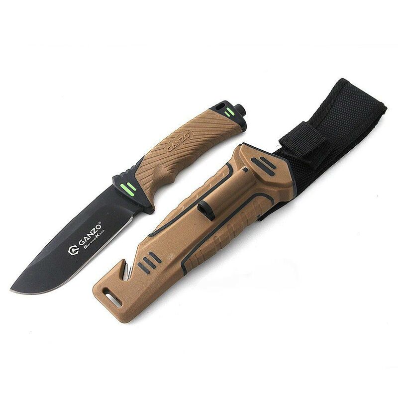 Нож Firebird Ganzo G8012 7cr17mov, ручка из АБС-пластика с фиксированным лезвием, нож для выживания, инструмент для кемпинга, охотничий нож, тактический и...