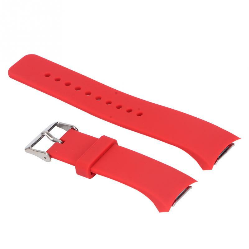 Silicone Watch Band Strap for Samsung  Gear S2 R720 R730 Band Strap Sport Watch Replacement Bracelet 8 Colors #917 New