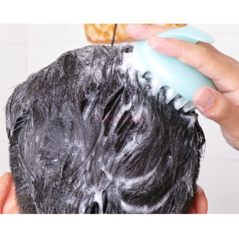 Escova massageadora para banho, escova massageadora universal para couro cabeludo ferramenta meridiana para cuidados com a saúde manual