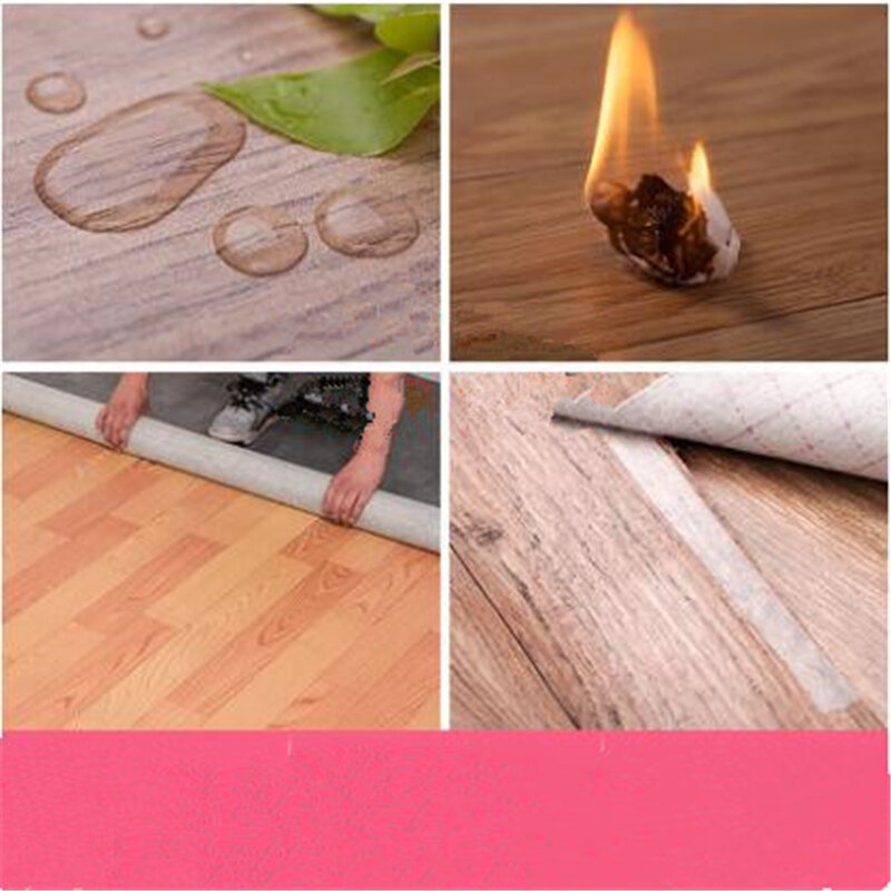 Beibehang-厚い革の床,PVC,セメント,フロアマット,オフィスと寝室のための厚いビニールの床の壁紙