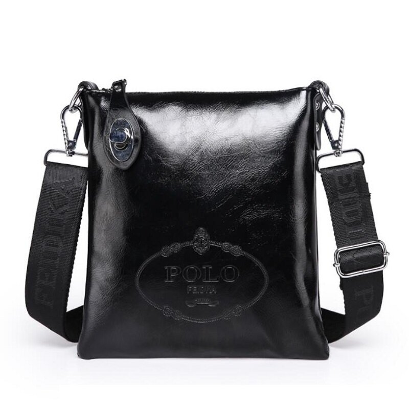 Venda quente de Alta Qualidade PU LEATHER messenger bag bolsa de ombro pasta ocasional dos homens de moda à prova d' água saco Crossbody ZX-002.