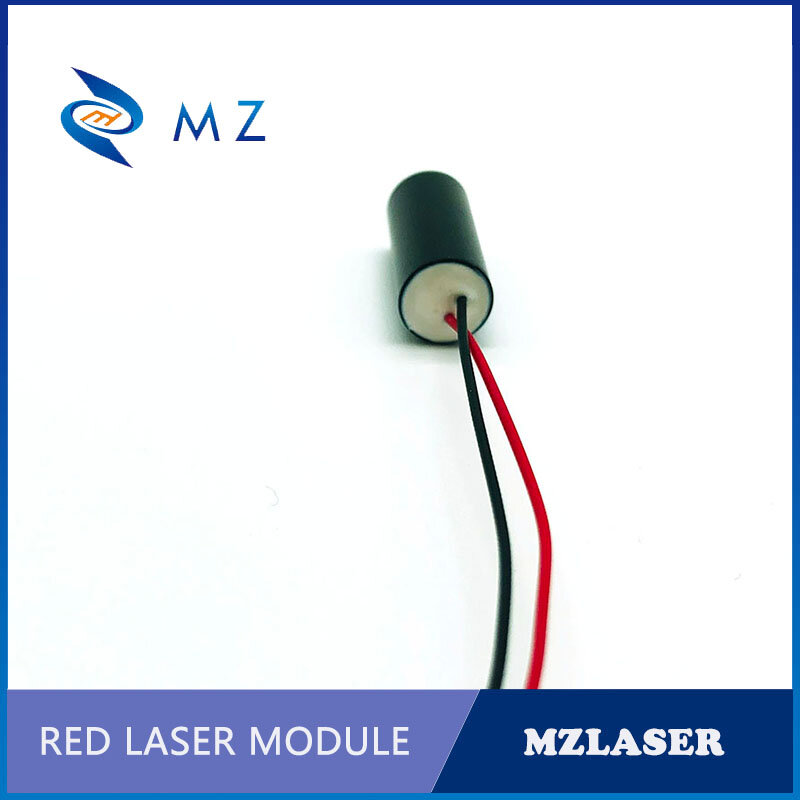 Láser de punto rojo estándar, 8mm, 650nm10mw, unidades APC industriales, módulo láser de punto