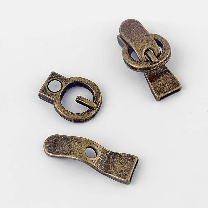 5 conjuntos de fivela plana forte fecho magnético cabo final fecho para 10mm 5mm cabo de couro liso diy jóias fazendo descobertas
