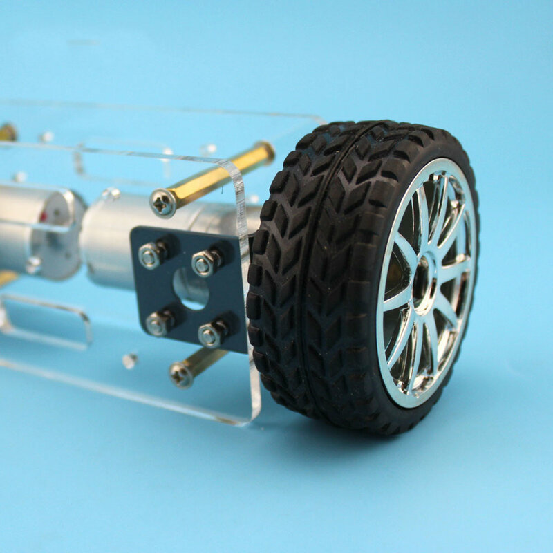 Акриловая пластина JMT, автомобильная рама шасси, самобалансирующийся мини-робот с двумя приводами, 2 колеса, набор для самостоятельной сборки, 176*65 мм, технологическое изобретение, игрушка