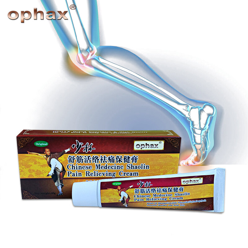 OFAXIA Chinês Shaolin analgésico creme para a dor da Artrite reumatóide dor nas articulações costas tensão cervical dor Muscular pomada