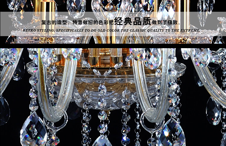 Lustres de luxo da moda iluminação Maria Theresa lustres de cristal suporte de vela clássico grandes lustres modernos luzes lustre de cristal gota IKEA lustre de cristal contemporâneo lustre de cristal italiano