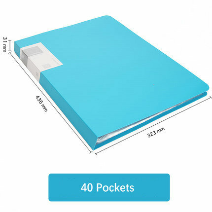 โปร่งใสกระเป๋า Poly โฟลเดอร์ A3เอกสารกระดาษ Organizer Display Book Clear แผ่นป้องกันแฟ้มโฟลเดอร์สำหรับภาพวาดภาพวาด