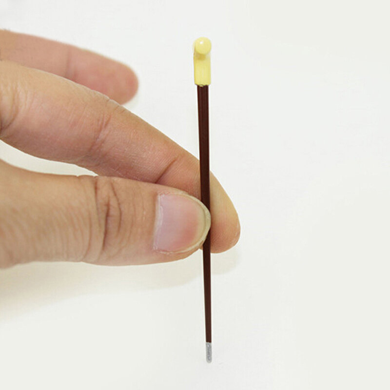 MINI VINTAGE สุภาพบุรุษเดิน Stick จำลอง Crutch ของเล่นสำหรับตุ๊กตา House ตกแต่ง 1/12 Dollhouse Miniature อุปกรณ์เสริม