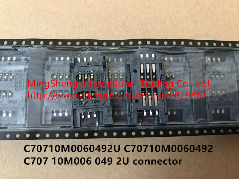 Original nuevo conector 100% C70710M0060492U C70710M0060492 C707 10M006 049 2U