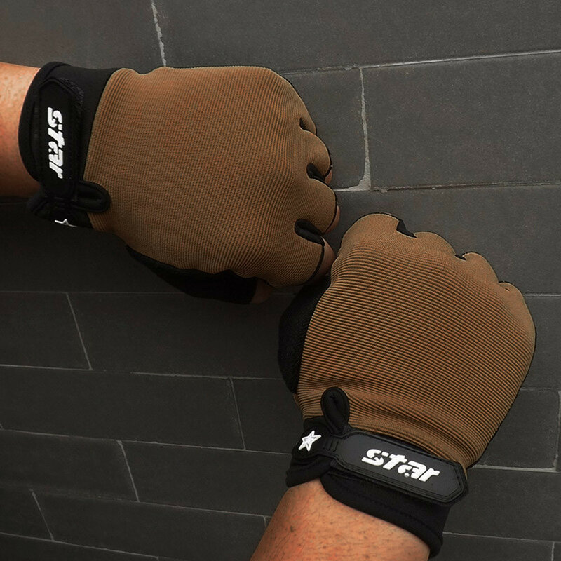 Guantes de ciclismo antideslizantes para hombre, manoplas de medio dedo para deportes de Fitness, militares, de tiro, sin dedos