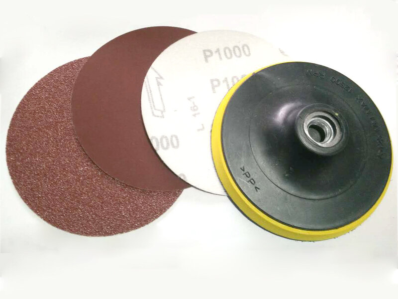 10 pcs 125mm Sander Disc Pengamplasan Polishing Kertas Amplas #20-#2000 Alat Abrasif untuk Bubur Jagung