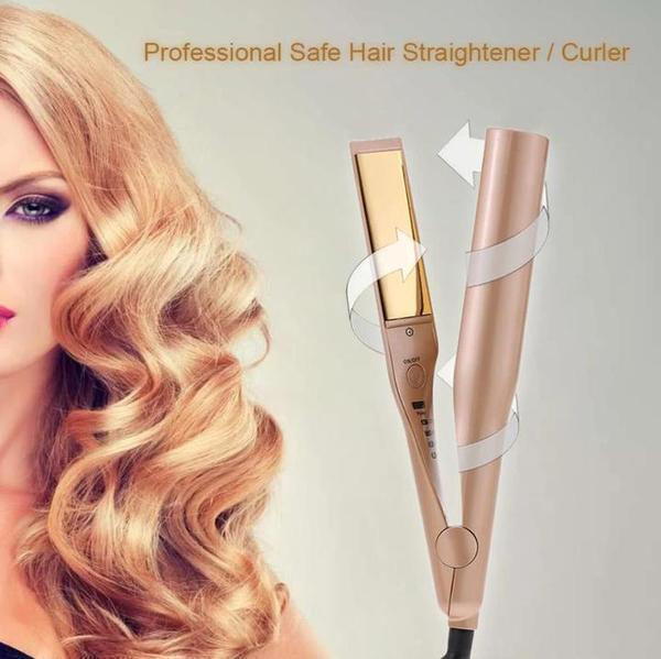 2 IN 1 Mestar Iron Pro  Automatic Rotating Roller Hair Curler Heating Automatic Ceramic Curling Iron Magic Hair Styling Tool