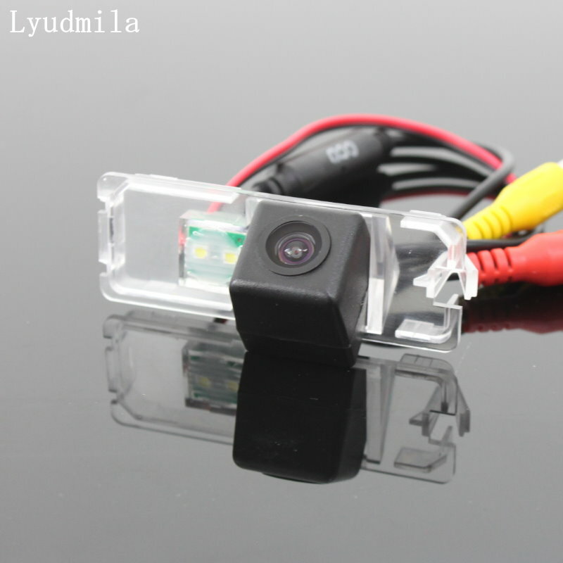 Lyudmila-cámara de visión trasera para aparcamiento de coche, videocámara de marcha atrás con visión nocturna, HD, CCD, para SEAT Altea / XL Stationwagon 2007 ~ 2015