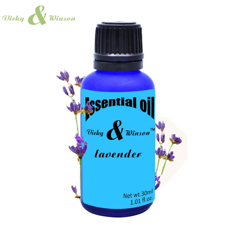 Vicky&winson Lavender aromatherapy essential oils 30ml Plant Extract Essential Oils Natural Aromatherapy Hair Face VWXX23