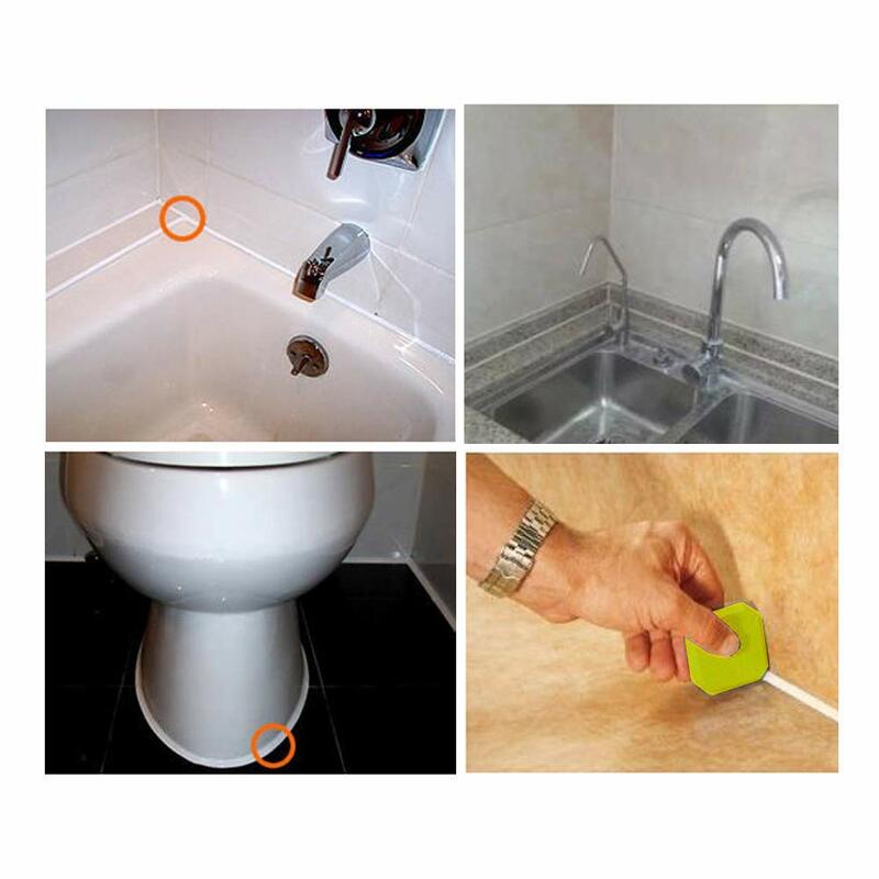 Silicone Sealant Finishing Tools, Sealant Smoother Caulk Smoothing Profiler Former Applicator for Bathroom 7 Pieces