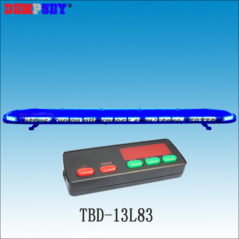 TBD-13L82 جودة عالية السوبر مشرق 1.8 متر العنبر عمود إضاءة LED ، الهندسة/الطوارئ ضوء بار ، DC12V/24 فولت سقف السيارة ضوء إحترافي