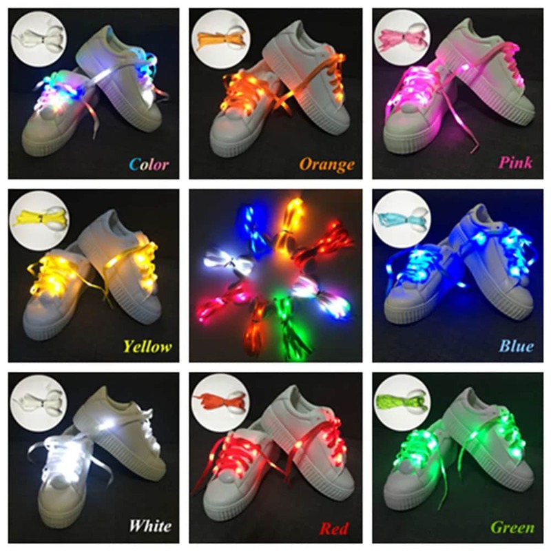 Lacets Lumineux à 20 LED de 2m pour Décoration de Noël, Festival, ixà Domicile, Couleur à la Mode