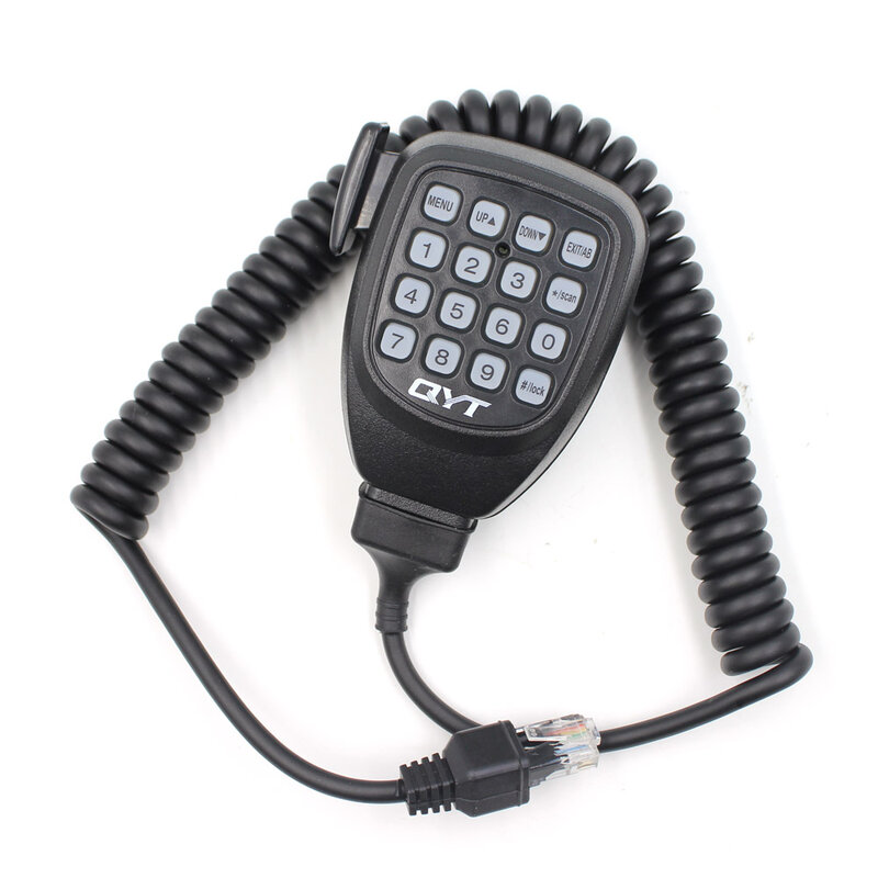 Original Handheld Mikrofon für QYT KT-5800 KT8900 KT-8900D KT-7900D KT-780 Plus KT-980 Plus Mobile Radio 10.00*7.00*5,00 CM