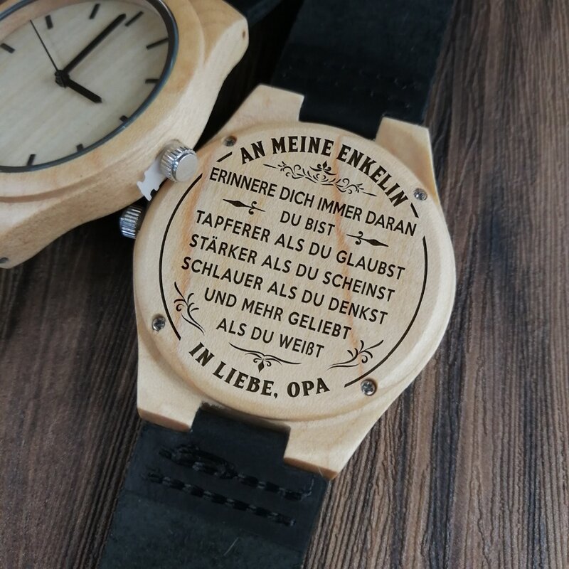 Деревянные часы дизайн 4