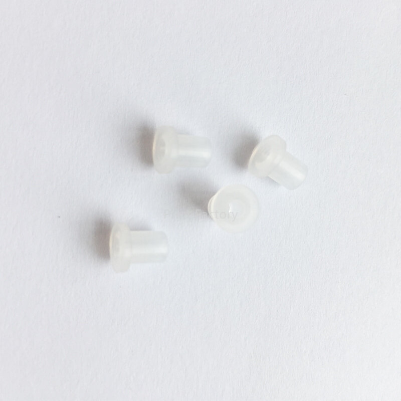 Conector vacío para cartucho, 4 piezas, color blanco, transparente