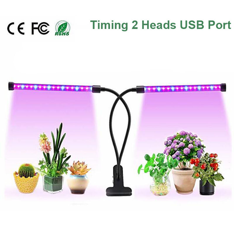 Oświetlenie LED do uprawy 5V USB Fitolampy LED Full Spectrum lampa fito phyto-lampa do wnętrz warzyw kwiat roślina pudełko w kształcie namiotu Fitolamp