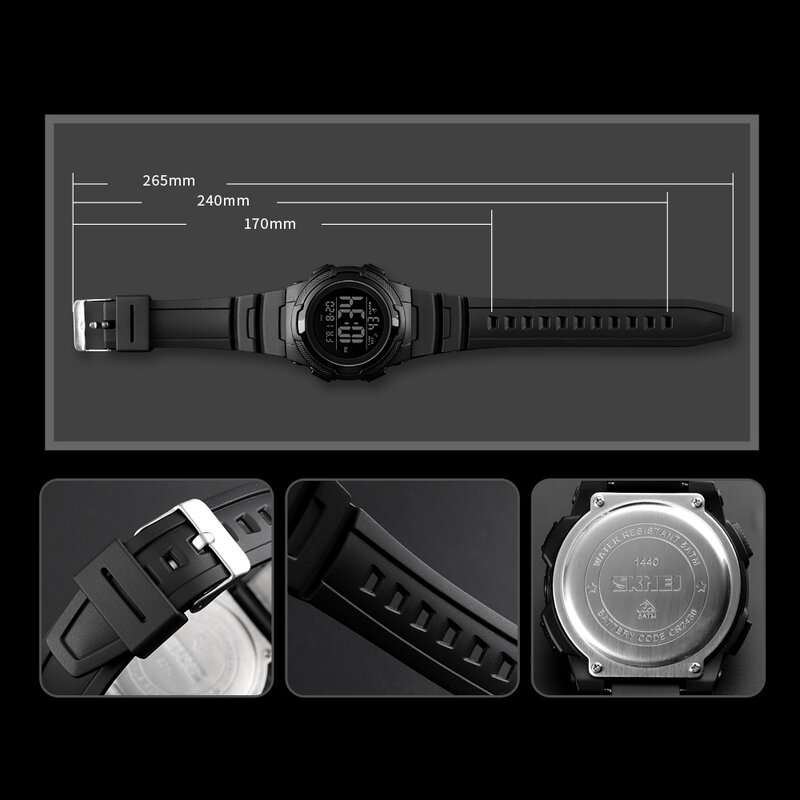 SKMEI Bluetooth Smart Watch Men Luxury Waterproof Call Remind Wristwatch Mens Outdoor Sports Digital Clock Relogio Masculino