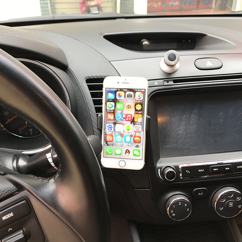 Orificio de salida de aire de automóvil soporte para móvil de coche para iphone samsung lg redmi oneplus gps soporte de coche soporte cargador soporte