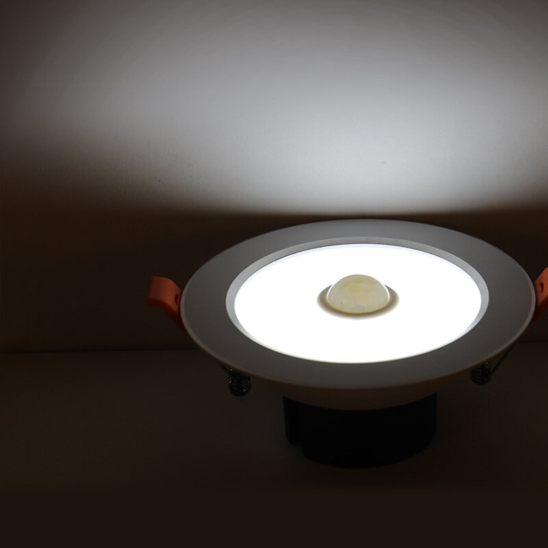 Recessed Downlight LED PIR Sensor de Movimento de Iluminação Noturna 5 W 7 W 12 W 15 W Downlight Moderno Para Sala de estar varanda corredor