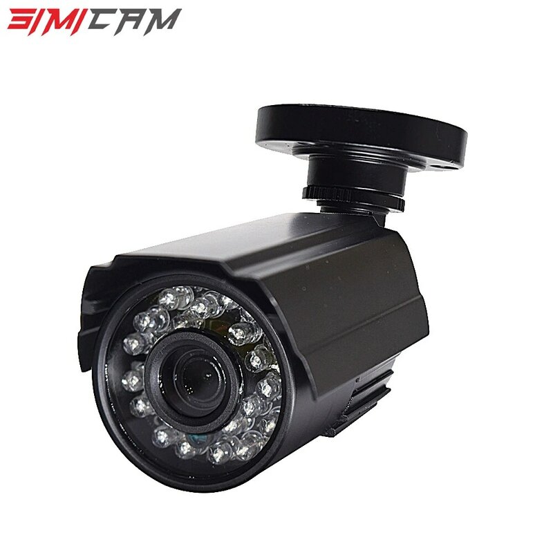 Caméra de Surveillance analogique HD 720p/1080p AHD, Vision nocturne, DVR CCD pour l'extérieur et l'intérieur, étanche, pour le bureau et la maison, CCTV