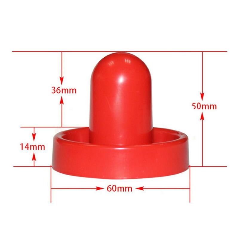 O equipamento vermelho do hóquei ajusta os acessórios do puck 60mm 51mm 60mm do jogo da tabela para o ar dos goleiros do malote
