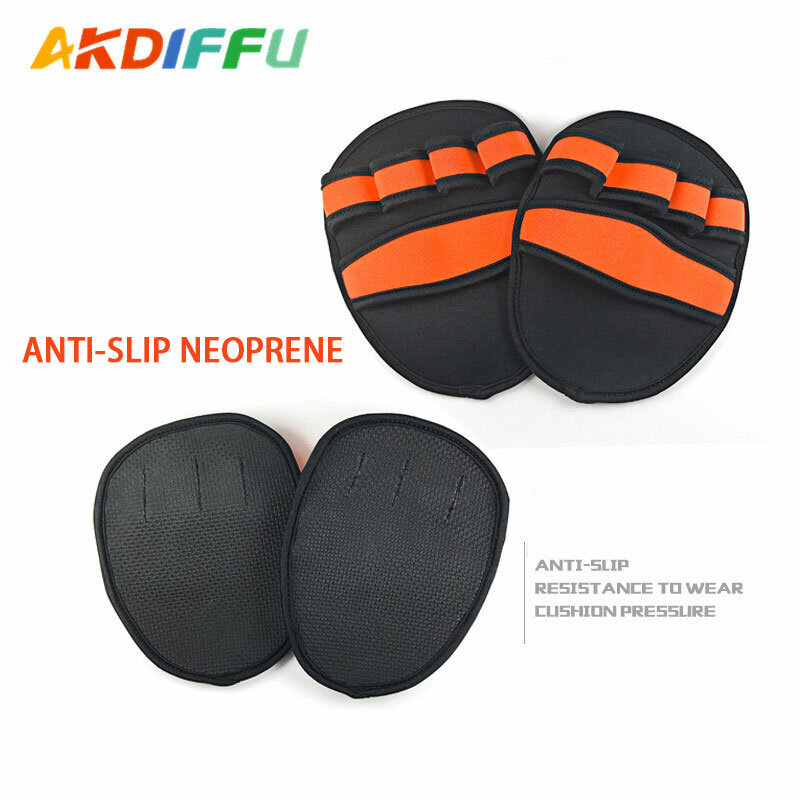 1 paire gant d'entraînement Fitness Grips gants anti-dérapant léger haltérophilie paume Grip coussinets d'entraînement Gym gants