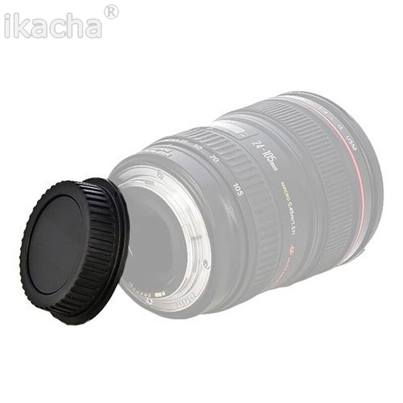 Cubierta de cuerpo de cámara Canon EOS + tapa de cubierta trasera de lente para montura Canon EOS Para EF 5D II III 7D 70D 700D 500D 550D 600D 1000D