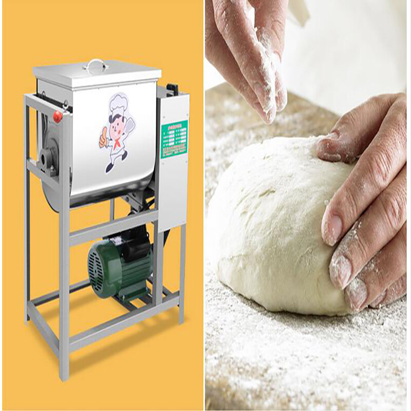 5 kg, 15 kg, 25kg capaciteit Commerciële Automatische elektrische deeg mixer Meel Mixer Roeren Mixer pastamachine Deeg kneden machine