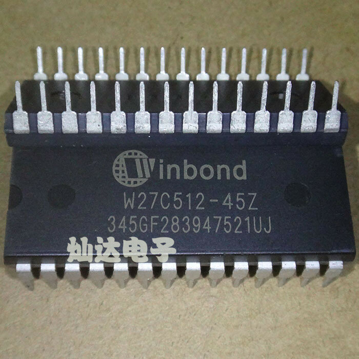 W27C512-45 메모리, W27C512, DIP - 28 품질 제품