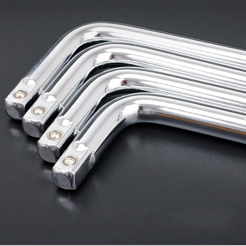 1/2 "L Type Heavy Drive Socket Wrench Berkualitas Tinggi Baja Vanadium Krom Membungkuk Rod Wrench Hand Tools