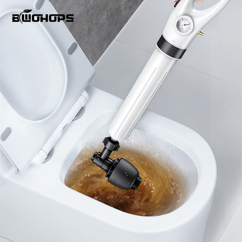 Toilette draga fognatura manufatto domestico WC tubazione strumento di blocco aspirazione tubo pneumatico ad alta pressione draga fognatura sbloccaggio