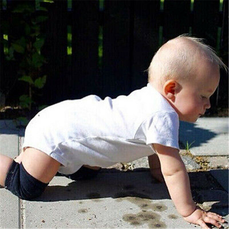 Neonato Neonati Toddlers Bambini Scaldini Del Piedino Del Bambino Morbido Anti-slip Gomito Cuscino Crawling Knee Pad di Sicurezza