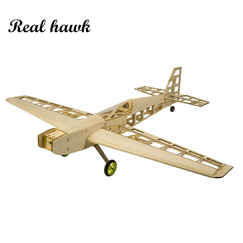 RC AirPlanes Laser Cut Balsa Wood Airplanes Kit 1.5-2.5cc nitro trainer Frame  without Cover Free Shipping Model Building Kit