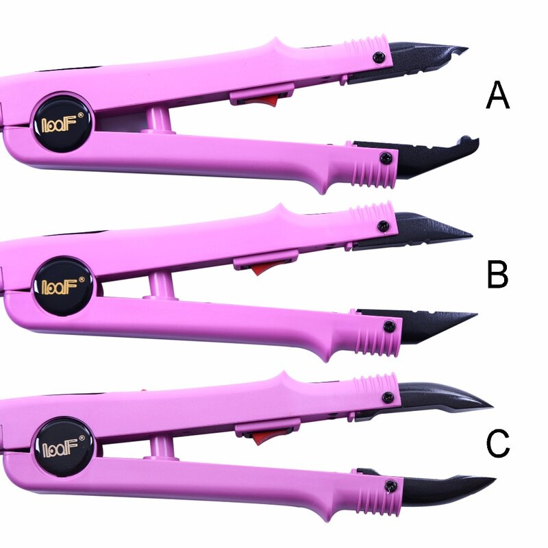 Alat ekstensi rambut, 1 buah JR-611 A/B/C ujung konstan panas konektor rambut alat ekstensi rambut fusi besi tongkat peleburan alat + outlet EU