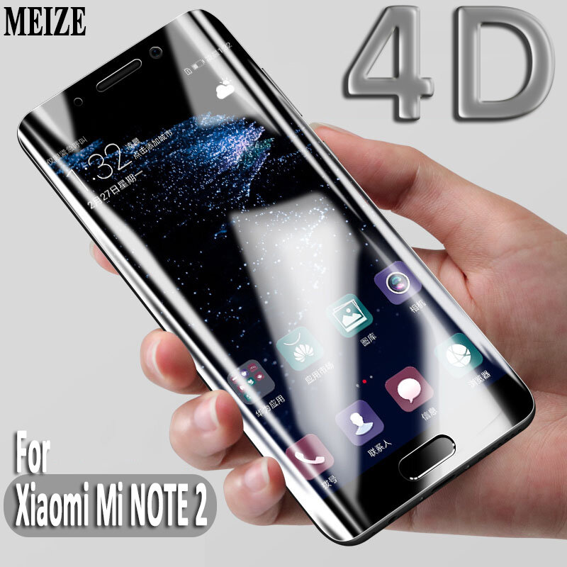 3D bord incurvé couverture complète verre trempé pour Xiao mi Note 2 protecteur écran Anti-Explosion Film de protection pour mi Note2