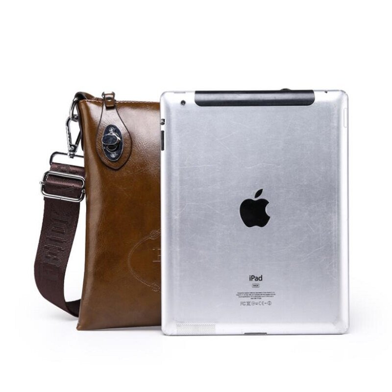 Hot Selling High Quality PU leather messenger bag fashion men's shoulder bag casual briefcase waterproof Crossbody bag ZX-002.