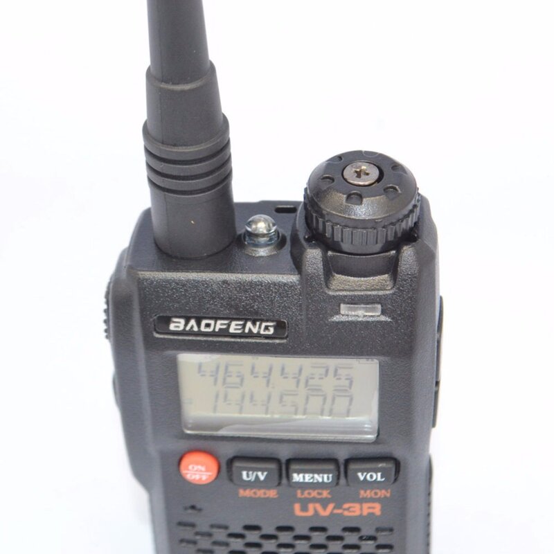 New UV-3R Mark II 136-174/400-470MHZ Dual Band Dual Frequency Display Two-Way Radio CB ham radio